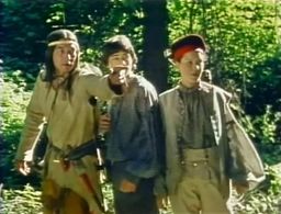 Graham Greene, David Collard, and Stacey Arnold in Read All About It! (1979)