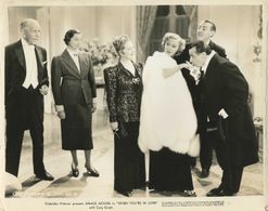 Luis Alberni, Catherine Doucet, Aline MacMahon, Grace Moore, Frank Puglia, and Henry Stephenson in When You're in Love (