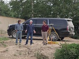 Randall Sullivan, Rick Lagina, and Marty Lagina in The Curse of Oak Island (2014)