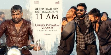 Arvind Swami, Silambarasan Rajendar, Vijay Sethupathi, and Arun Vijay in Chekka Chivantha Vaanam (2018)