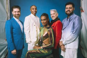 Bill Butler, Harris Doran, Lena Waithe, Rishi Rajani, and D. Smith at an event for 39th Film Independent Spirit Awards (