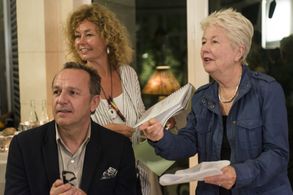 Eleanor Coppola and Arnaud Viard in Paris Can Wait (2016)