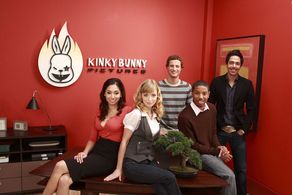 Zak Santiago, Britt Irvin, Michael B. Jordan, Meaghan Rath, and Brendan Penny in The Assistants (2009)