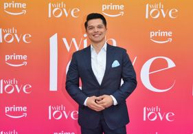 Vincent Rodriguez III at an event for With Love (2021)
