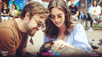 Murat Dalkiliç and Melis Sezen in Dünya Hali (2018)