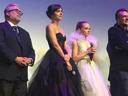 Dakota Johnson, Jason Segel, Matthew Teague, and Isabella Kai in Our Friend (2019)