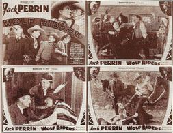 George Chesebro, Nancy Deshon, Lillian Gilmore, William Gould, Jack Perrin, and Slim Whitaker in Wolf Riders (1935)