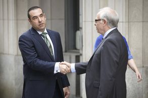 Rick Hoffman and Allan Price in Suits (2011)