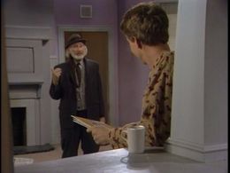 Harry Anderson and Carl Ballantine in Night Court (1984)