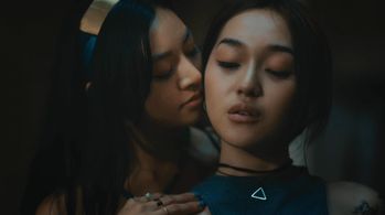 Yen Durano and Audrey Avila in Eks (2024)