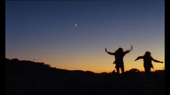 Peter Vack and Natalia Dyer in I Believe in Unicorns (2014)