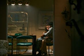 Sofía Vergara and Martín Fajardo in Griselda (2024)