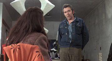 James Broderick and Patricia Quinn in Alice's Restaurant (1969)