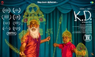 Nagavishal, Yog Japee, and Mu Ramaswamy in KD (A) Karuppudurai (2019)