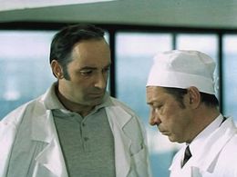 Valentin Gaft and Oleg Efremov in Moskva, lyubov moya (1974)