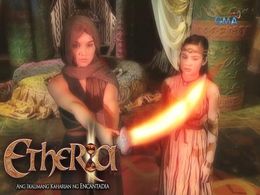 Aiza Marquez and Nadine Samonte in Etheria (2005)