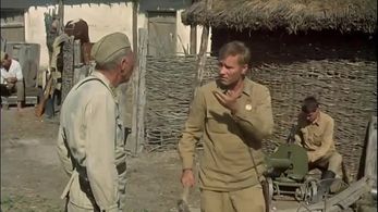 Vasiliy Shukshin and Ivan Lapikov in They Fought for Their Country (1975)