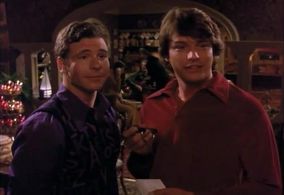 Marcus D'Amico and Paul Gross in Tales of the City (1993)