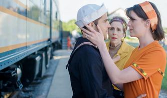 Mimi Sagadin, Cameron Gilliam, and Rachel Schrey in Summer of '67 (2018)