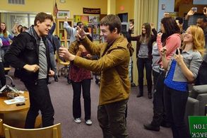 Sean Berdy, Katie Leclerc, Daniel Durant, and Daniel Nicholas in Switched at Birth (2011)