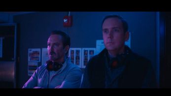 Shua Jackson as Greg and Thomas Lennon as Kelley in Zoey 102