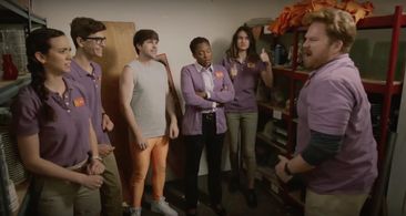 Casey Webb, Ian Hecox, Natalie Whittle, Noah Grossman, Cat Alter, and Jade Martz in Part Timers (2016)