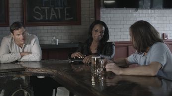 Andy Bowles, Erika Woods, and Julian Gavilanes in Damage Control (2019)