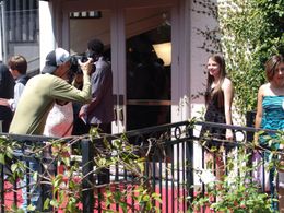 Arriving at the 33rd Young Artists Awards in Hollywood California May 6, 2012