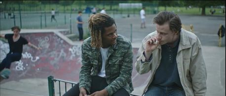 Sid Phoenix and Matthew Faucher in Black Sand: A Sandman Story (2017)