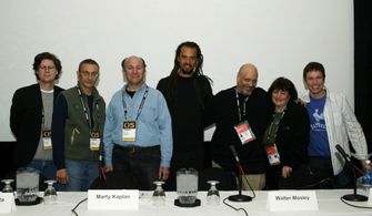 Antonia Bird, Michael Franti, Marty Kaplan, Walter Mosley, Don Roos, John Podesta, and Byron York