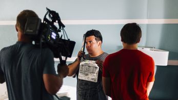 Ryan Patrick Dean, Towns W. Sanford, and Orlando Jarquin in Magical Mystery Cure (2016)