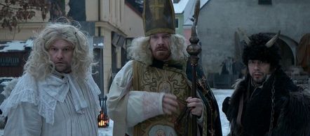 Pavel Liska, Marek Taclík, and Stanislav Majer in Andel Páne 2 (2016)