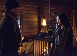 Stephen Amell and Rila Fukushima in Arrow (2012)
