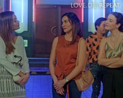 Jennylyn Mercado, Ina Feleo, and Valeen Montenegro in Love. Die. Repeat. (2024)