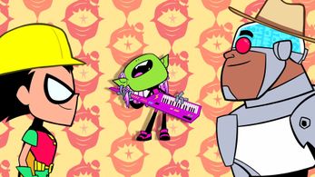 Scott Menville, Greg Cipes, and Khary Payton in Teen Titans Go! (2013)