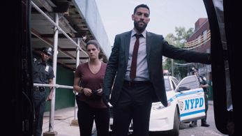 Missy Peregrym, Andre Ozim, and Zeeko Zaki in FBI (2018)