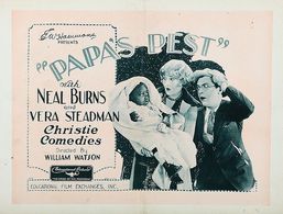 Neal Burns and Vera Steadman in Papa's Pest (1926)