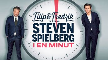 Fredrik Wikingsson and Filip Hammar in Filip och Fredrik träffar Steven Spielberg - I en minut (2019)