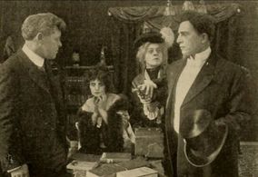 Margarita Fischer, Joe Harris, Harry A. Pollard, and Gladys Kingsbury in Her Heritage (1914)