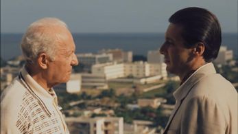 Al Pacino and Lee Strasberg in The Godfather Part II (1974)