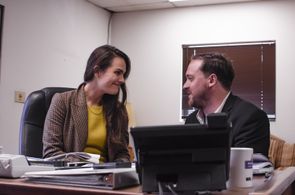 Anna Steers and Canaan Sanders