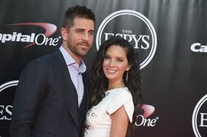 Olivia Munn and Aaron Rodgers