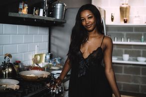 Still of Victoria Richards on Bloody Nickel