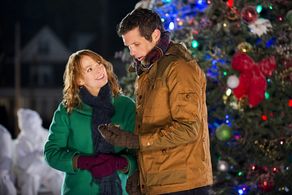 Alicia Witt and Mark Wiebe in A Very Merry Mix-Up (2013)