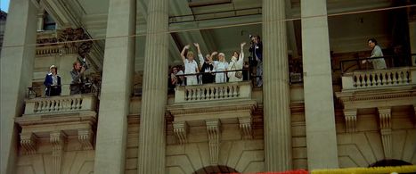 Benny Andersson, Agnetha Fältskog, Anni-Frid Lyngstad, Björn Ulvaeus, and ABBA in ABBA: The Movie (1977)