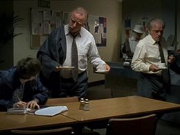 David Jason and John Lyons in A Touch of Frost (1992)