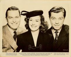 Nancy Kelly, Chester Morris, and Phillip Terry in Double Exposure (1944)