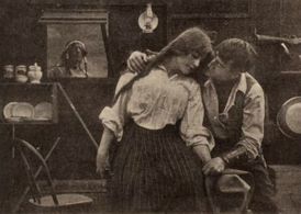 Gilbert M. 'Broncho Billy' Anderson and Gladys Field in The Tribe's Penalty (1911)