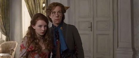 Juliet Stevenson and Dakota Blue Richards in The Secret of Moonacre (2008)