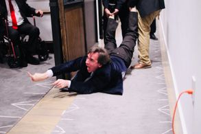 Anthony Aibel filming 'The Return of Brian Willing'